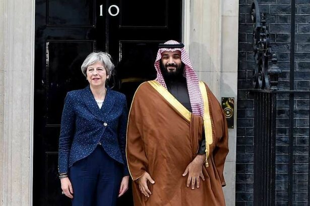 Muhammed bin Salman visits London