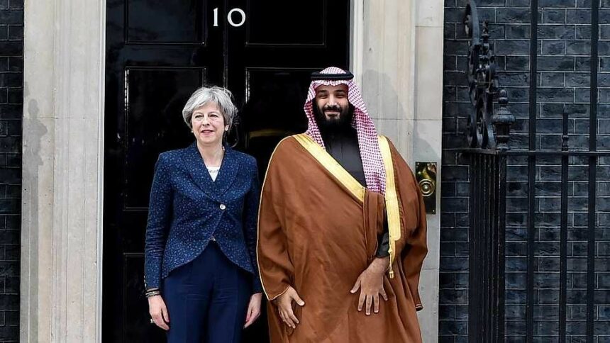 Muhammed bin Salman visits London