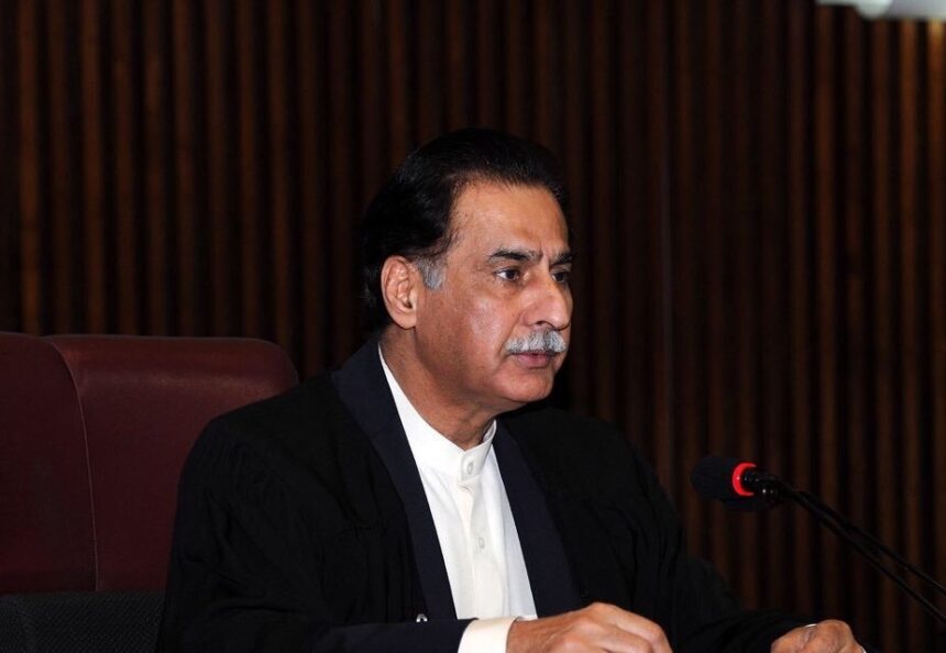 Sardar Ayaz Sadiq has been appointed as law minister