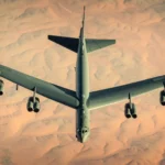 US B52 bomber