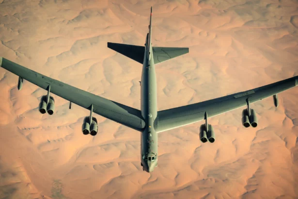 US B52 bomber