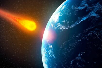 asteroid hitting earth