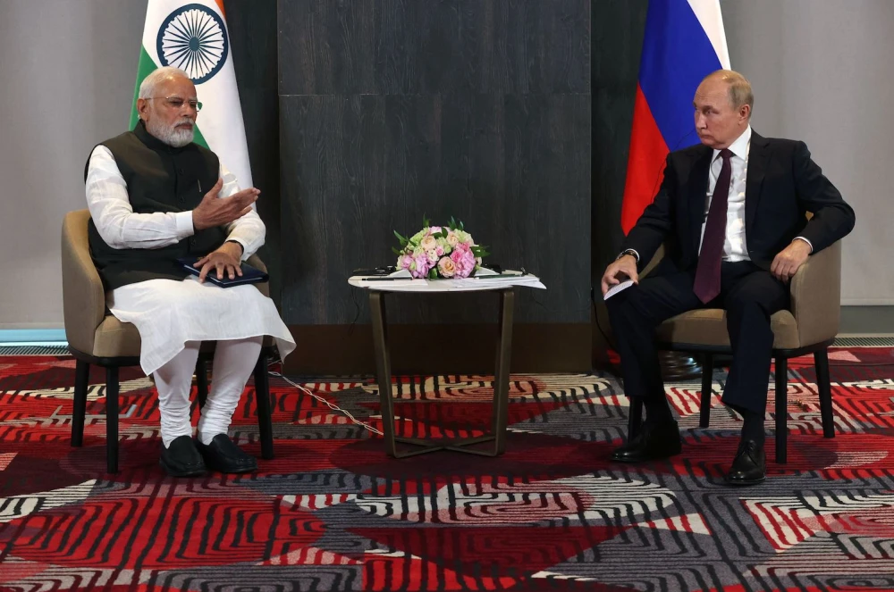 modi putin sco summit