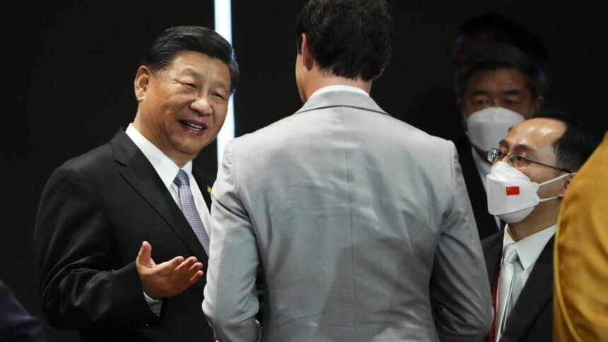 At the G20 summit Xi Jinping and Justin Trudeau had an awkward exchange