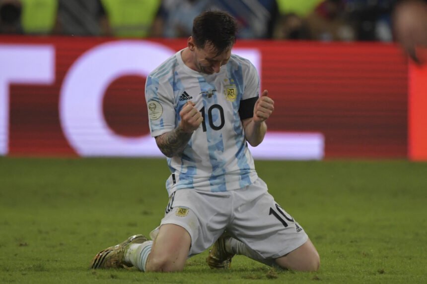 Hoping for his last chance to match Maradona Messi heads to World Cup
