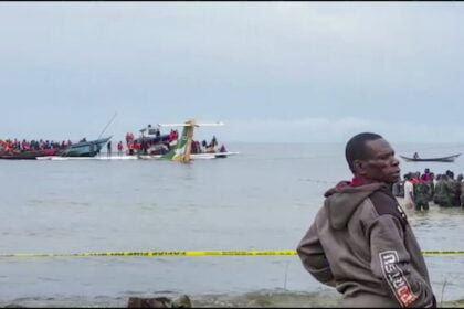 In Tanzania a passenger plane crashes into Lake Victoria