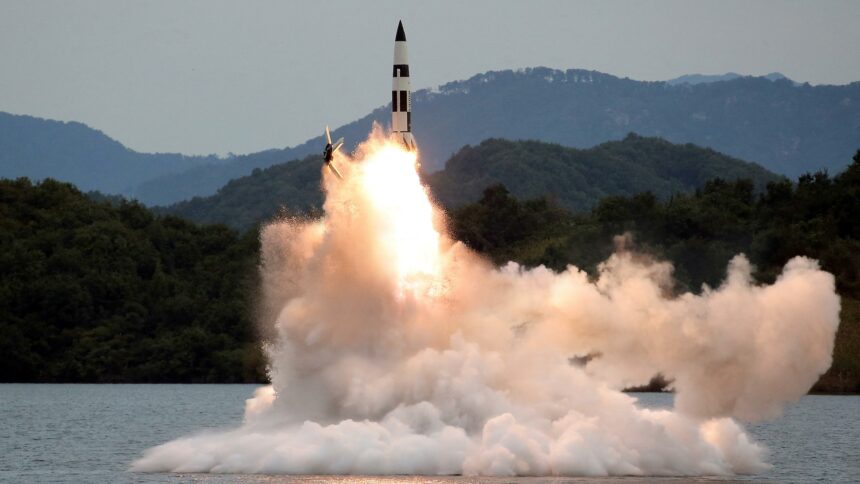 North Korea fired ICBM into sea