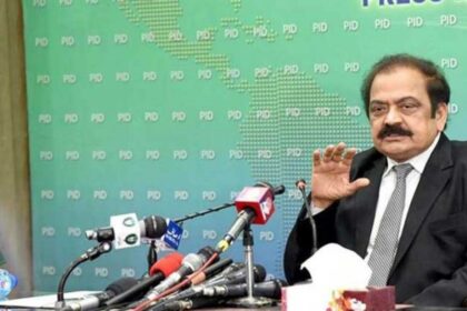 Rana Sanaullah was admitted to the hospital for health checks