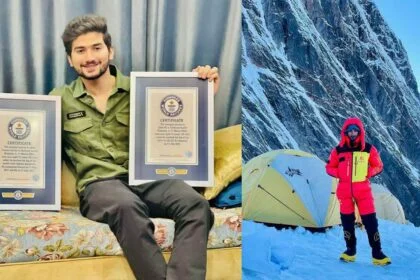 Shehroze Kashif a mountaineer achieves another Guinness title