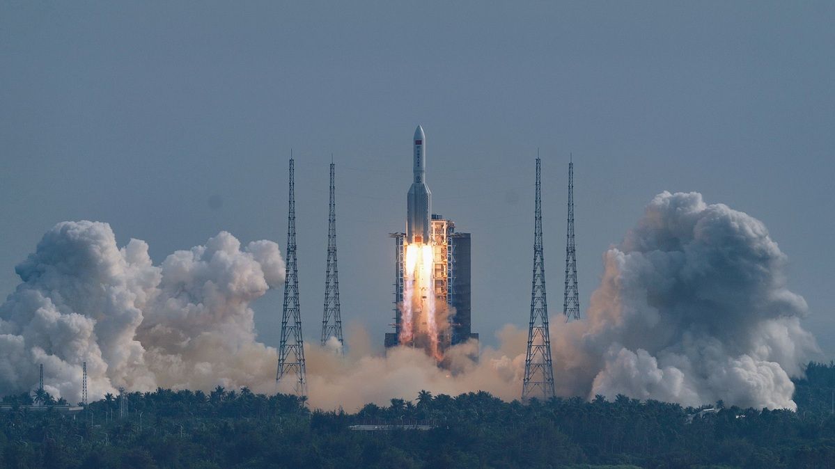 Chinese spaceflight agency launches station's last module - Times of ...