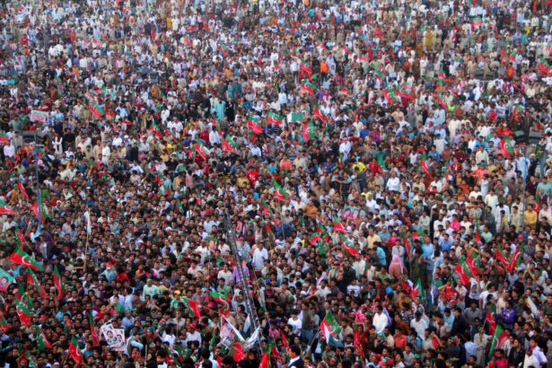 imran khan long march