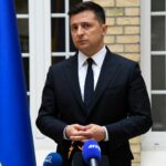 volodymyr zelenskyy accuses russia with war crimes