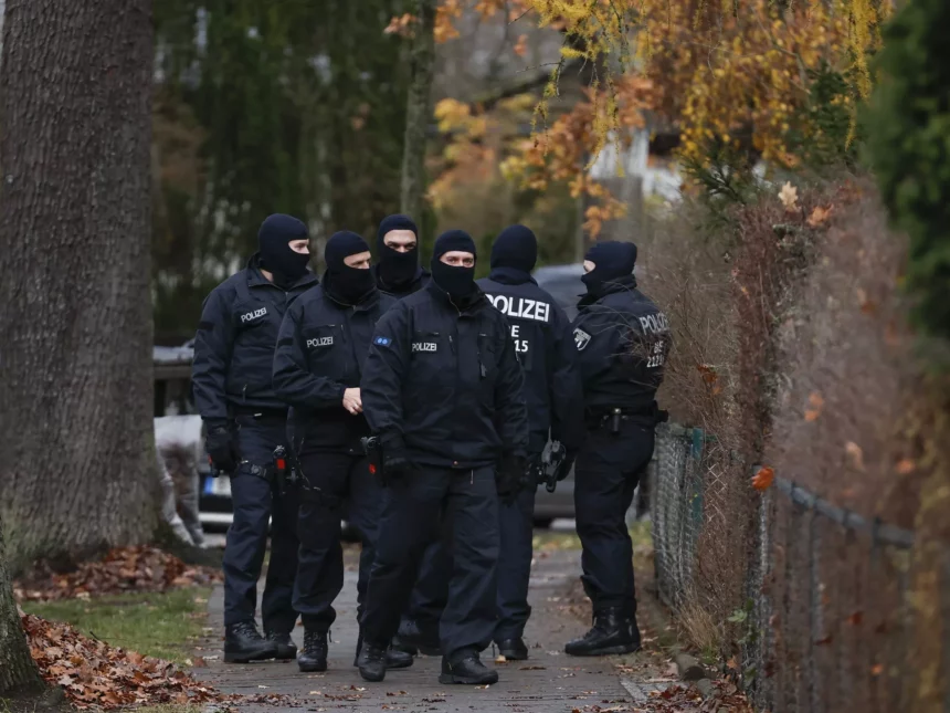 germany detains 25 people