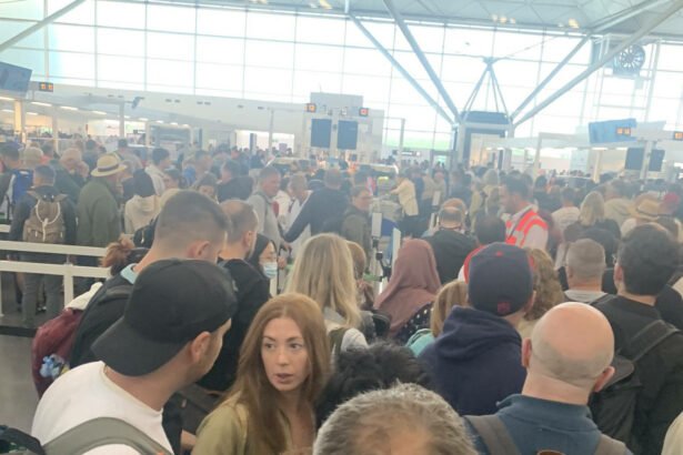 stansted airport halted all flights