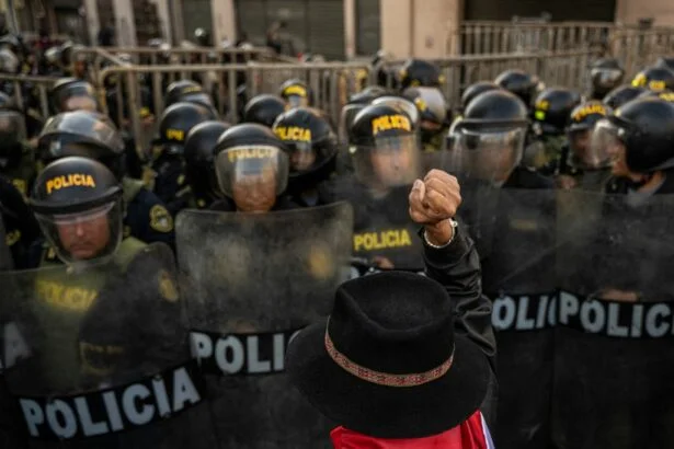 violent protest against new president killed two teenager